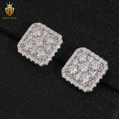 VVS1 Moissanite Stud Earrings