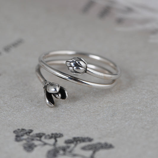 Flower Adjustable Ring