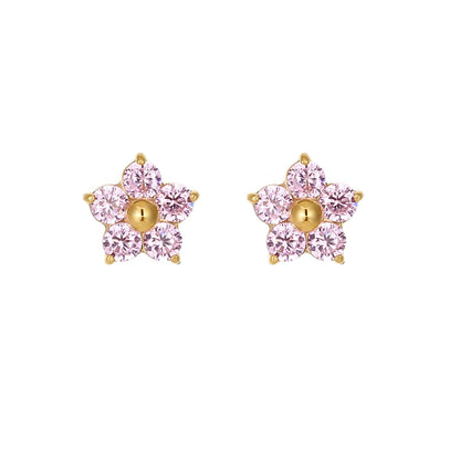 Tiny Flower Earrings