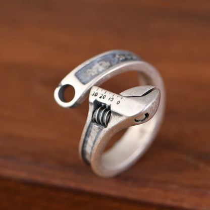 Wrench-inspired Ring