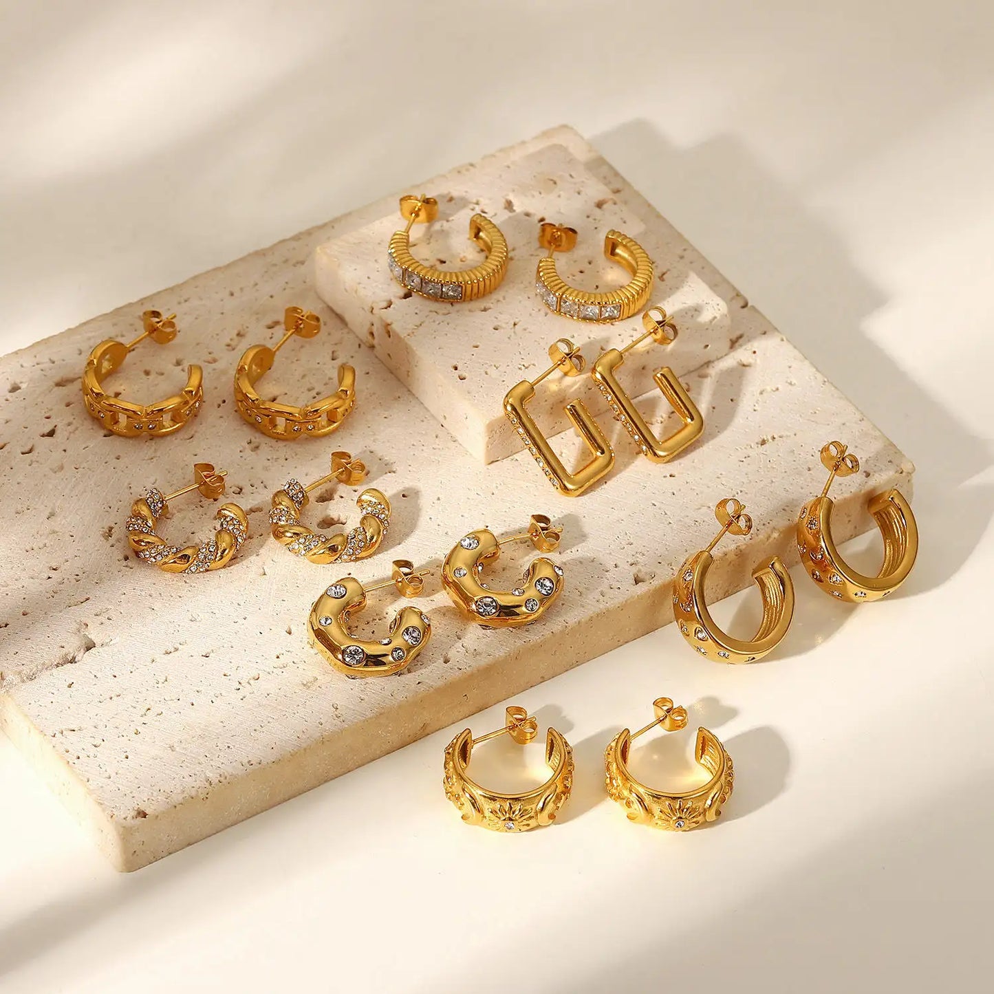 Huggie Hoop Earrings