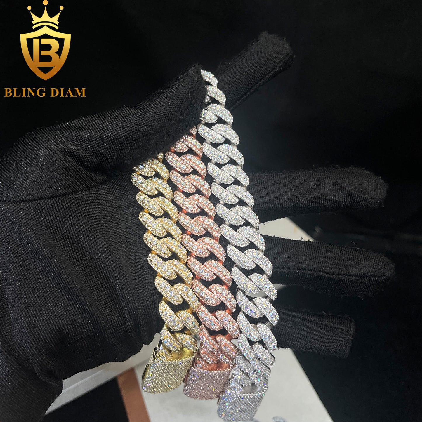 Iced Out Cuban Link Bracelet