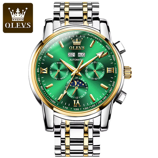 Green and Gold Watch