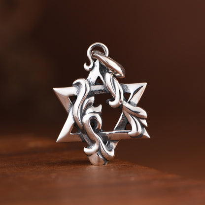 Hexagonal Star Necklace