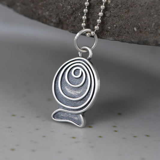 Fish Shape Taiyin Necklace