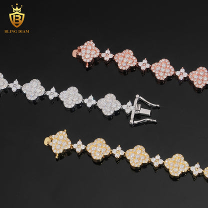 Luxury Four-Leaf Clover Bracelet