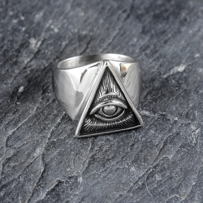 Masonic Eye Of Providence Ring