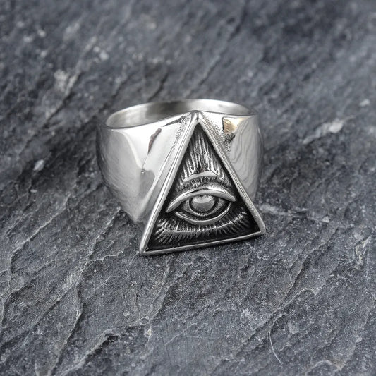 Masonic Eye Of Providence Ring
