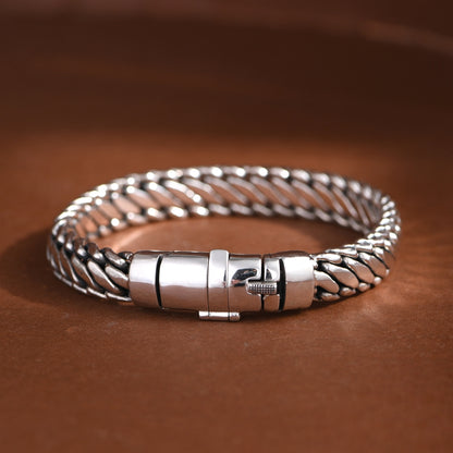 Woven Charm Bracelet