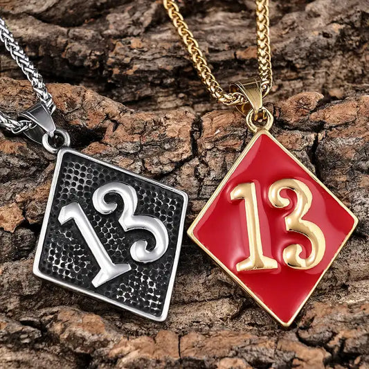 Number 13 Pendant