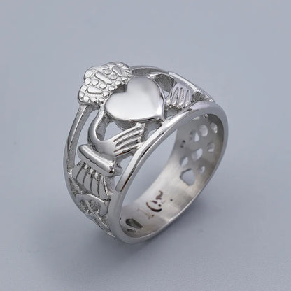 Irish Celtic Claddagh ring