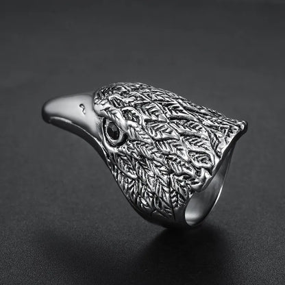 Silver Eagle Ring