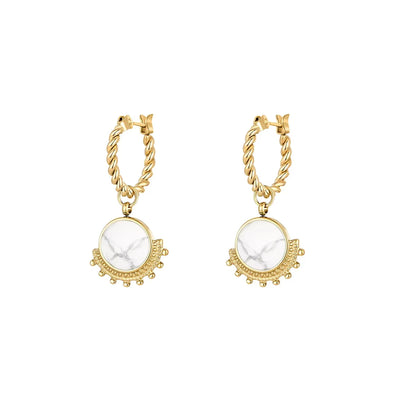 Geometric Drop Earrings