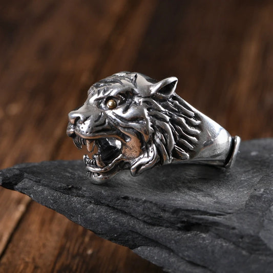Retro Tiger Ring