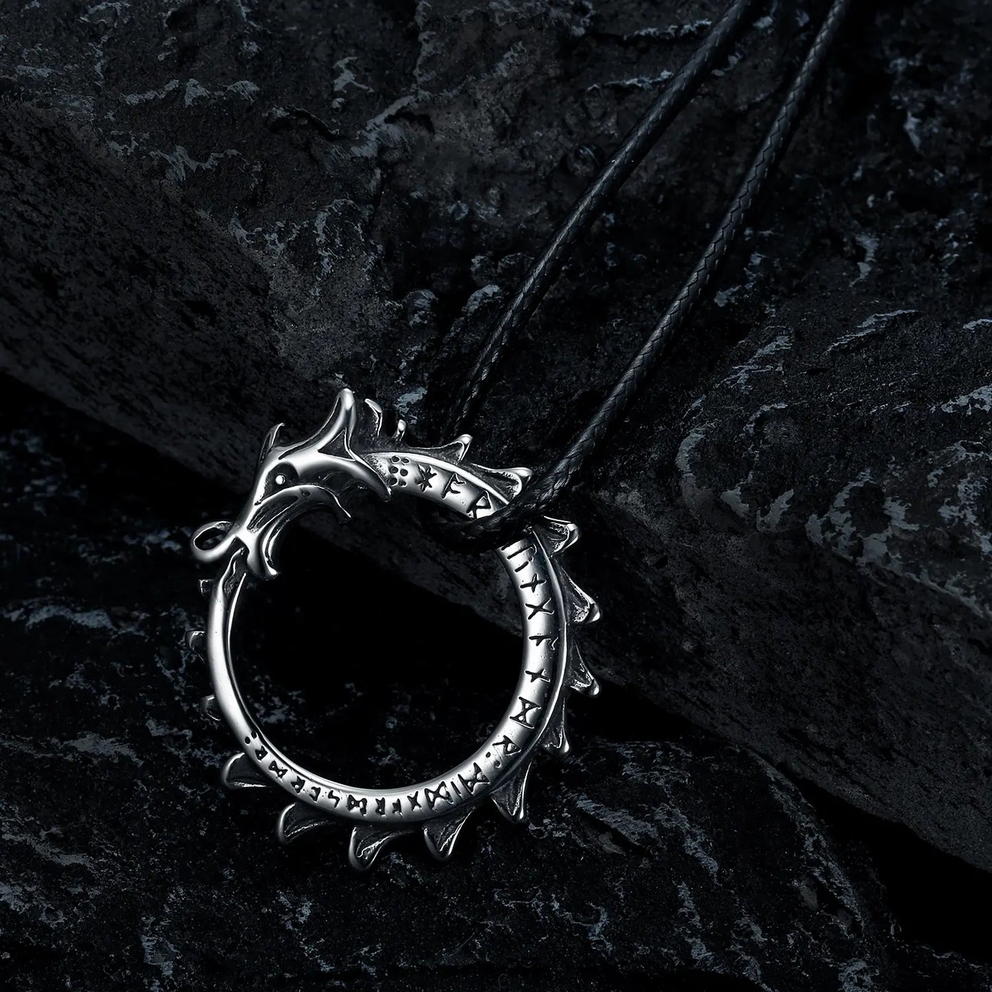 Ouroboros Dragon Necklace