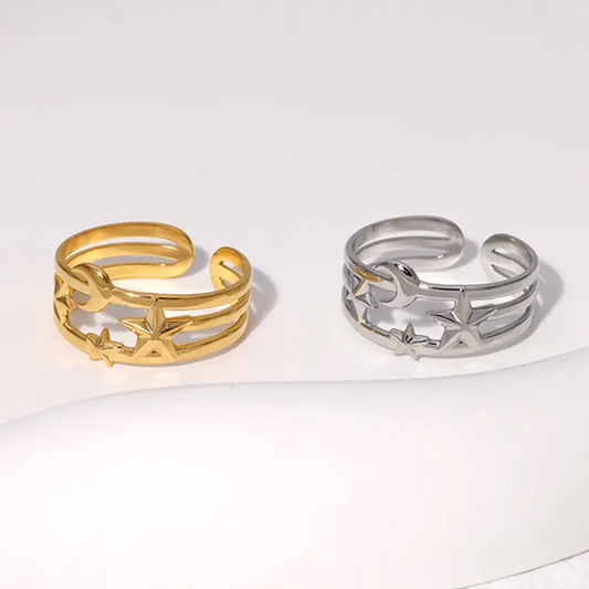 Moon Star Ring