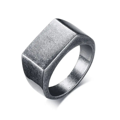 Rectangle Signet ring