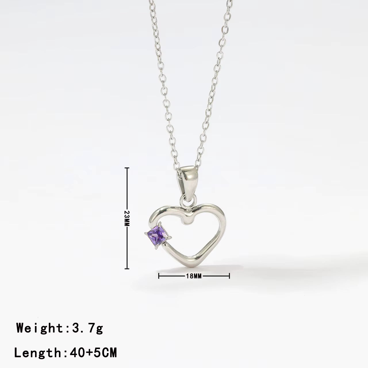 Gem Heart Necklace