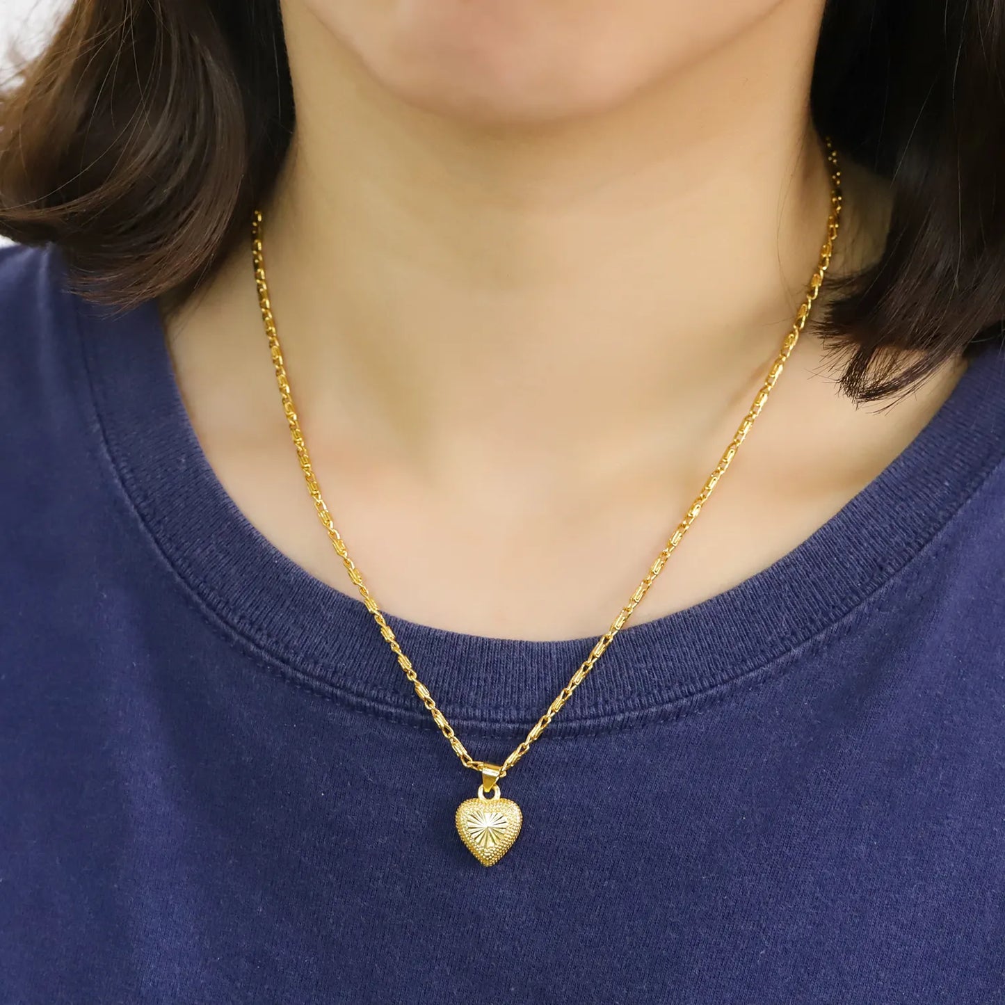 Gold Heart Necklace