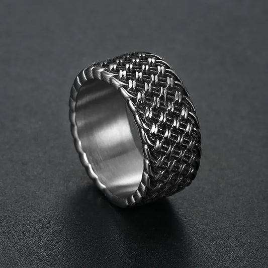 Wave Braided Ring