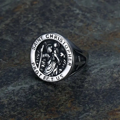 Saint Christopher Ring