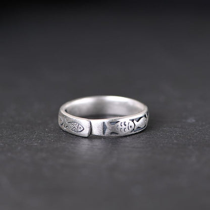 Fish Adjustable ring