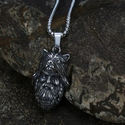 Odin Wolf Pendant