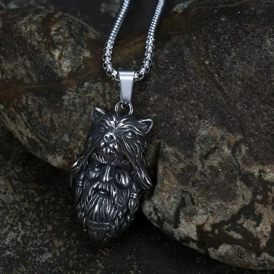 Odin Wolf Pendant