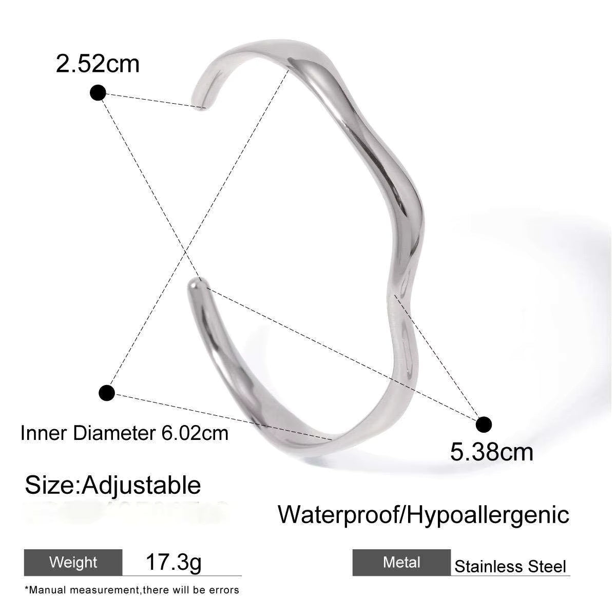 Cuff Bangle Bracelet