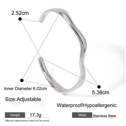 Cuff Bangle Bracelet