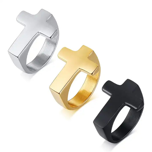 Cross Serenity Ring