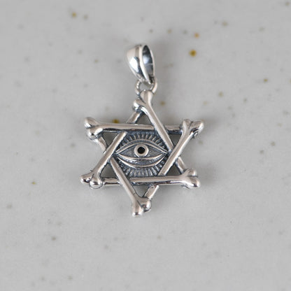 Bone Eye Pattern Necklace