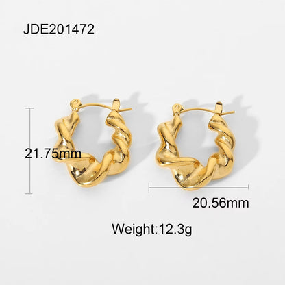 Gold Hoop Earrings