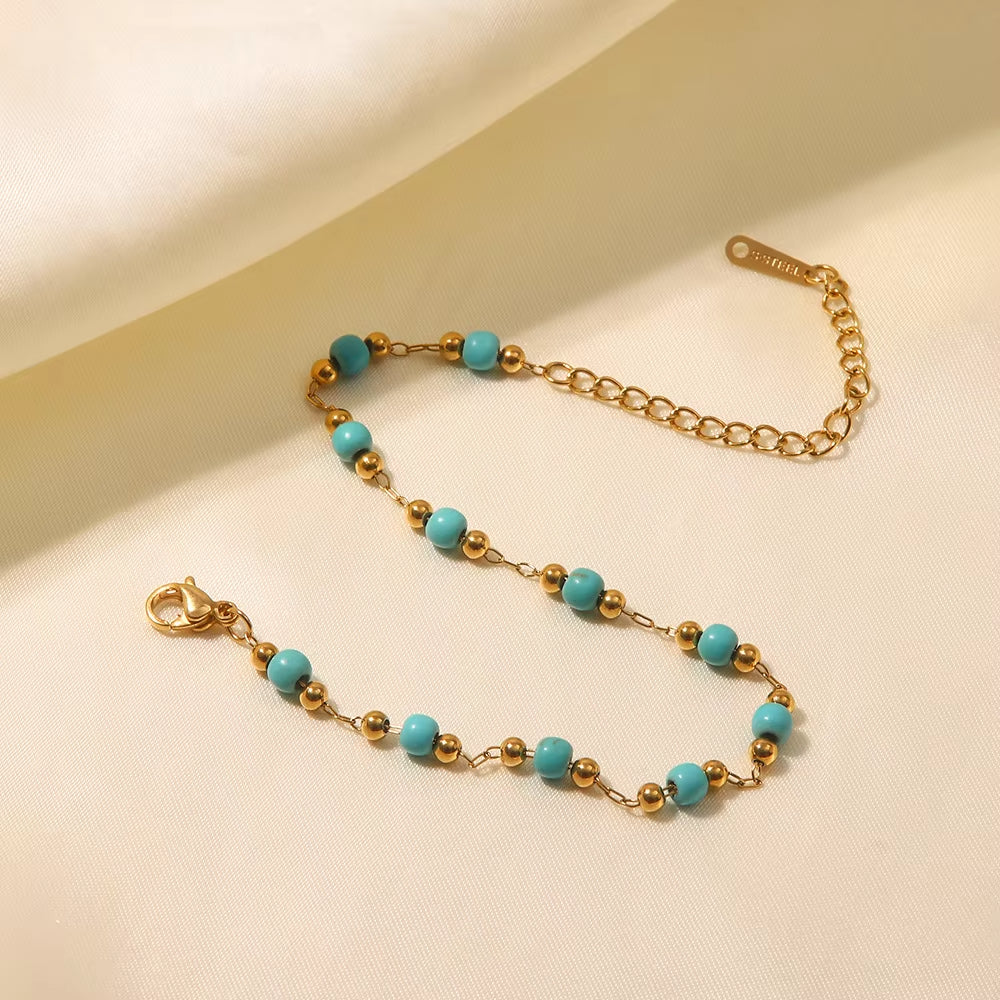 Chain Turquoise Bracelets
