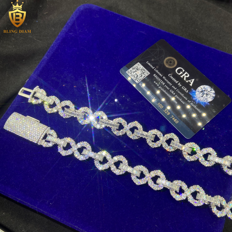 Moissanite Cuban Chain