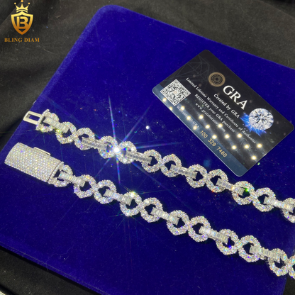 Moissanite Cuban Chain