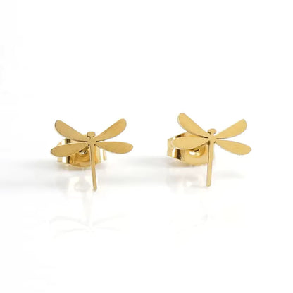 Butterfly Flower Heart Star Stud Earring