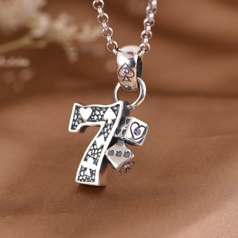 Lucky Number 7 Necklace