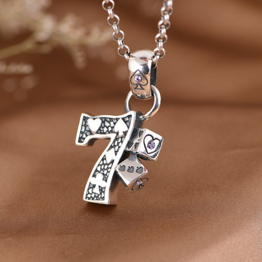 Lucky Number 7 Necklace