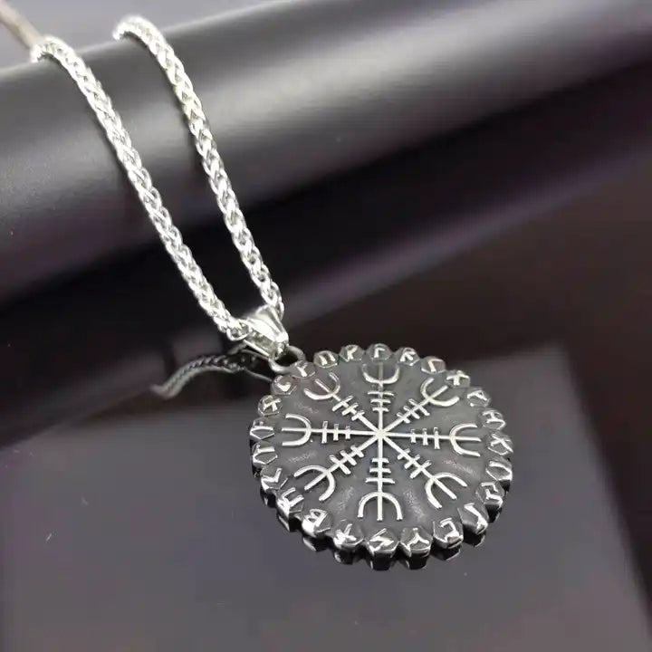 Viking Compass Pendant