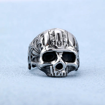 Skull Motif Ring