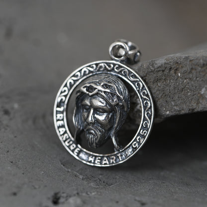 Jesus Portrait Necklace