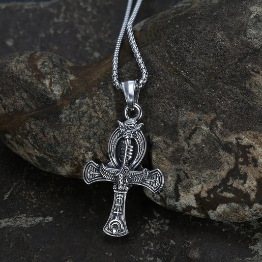 Serpent Ankh Pendant