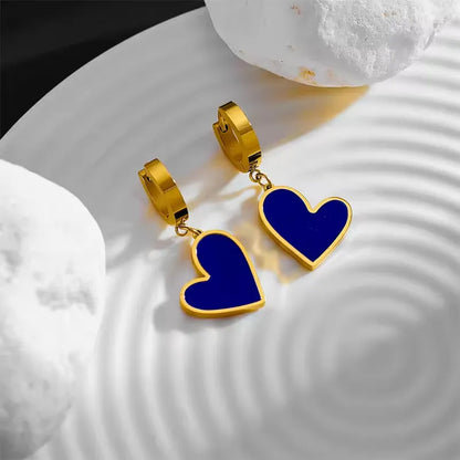 Stainless Heart Earrings