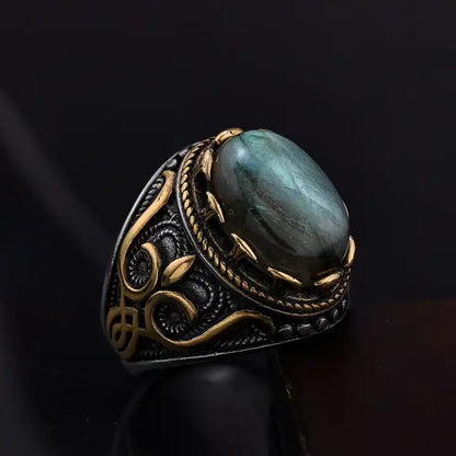Moonstone Natural signet ring