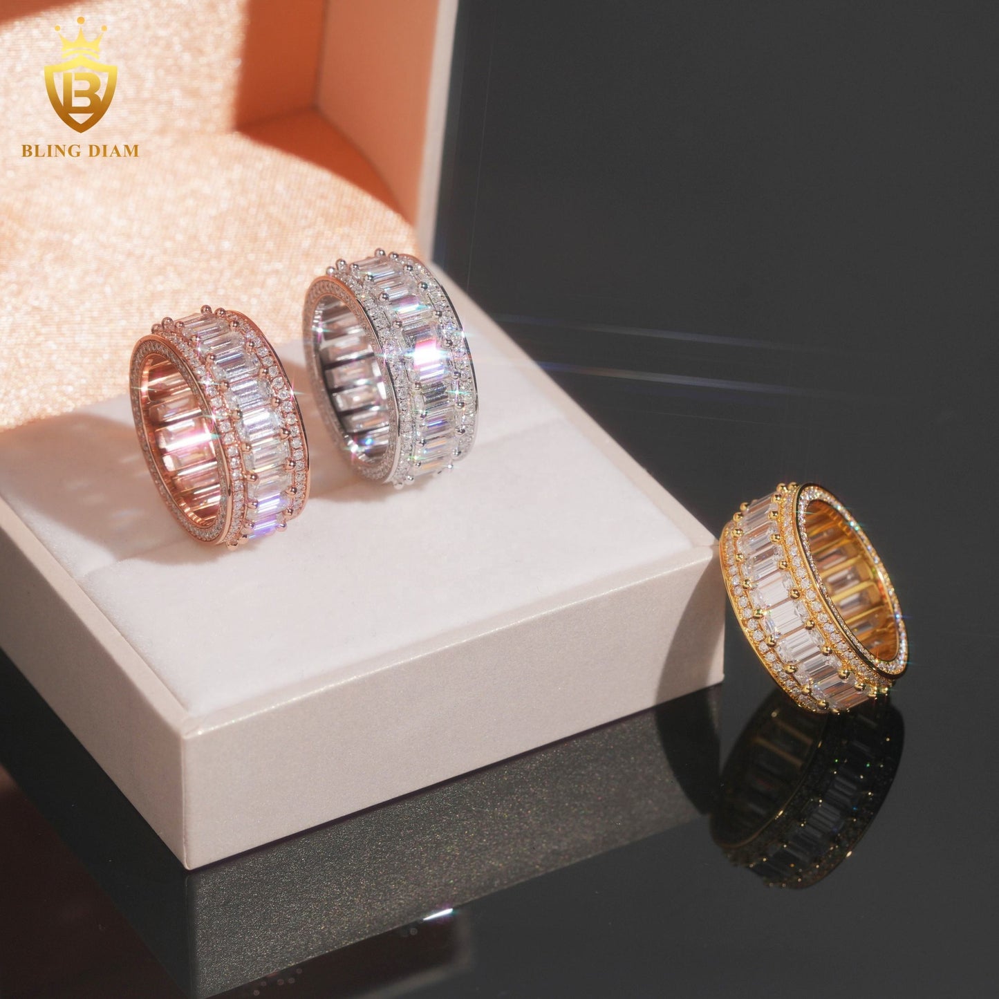 Moissanite Rings