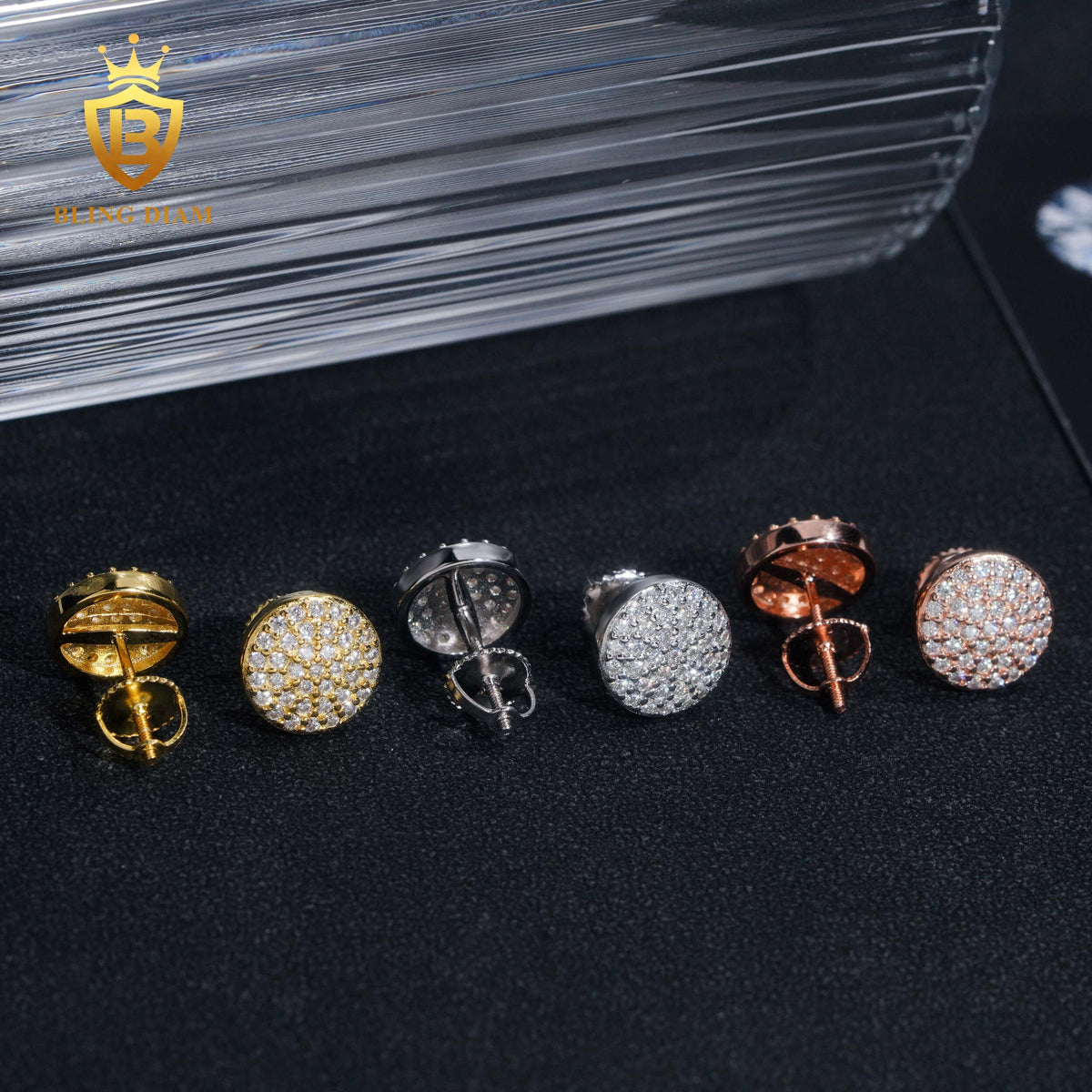 Moissanite Stud Earrings