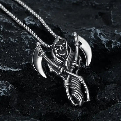 Reaper Skull Necklace