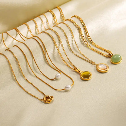 Stone Aura Necklace
