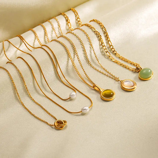 Stone Aura Necklace